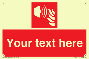 Custom Fire: Fire alarm sounder